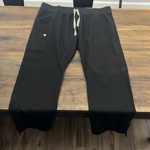 Figs Black Livingston Scrub Pant Size XL